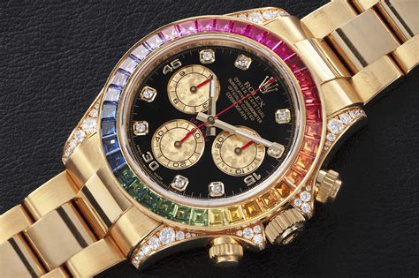 price of rolex daytona raingold|daytona rainbow Rolex for sale.